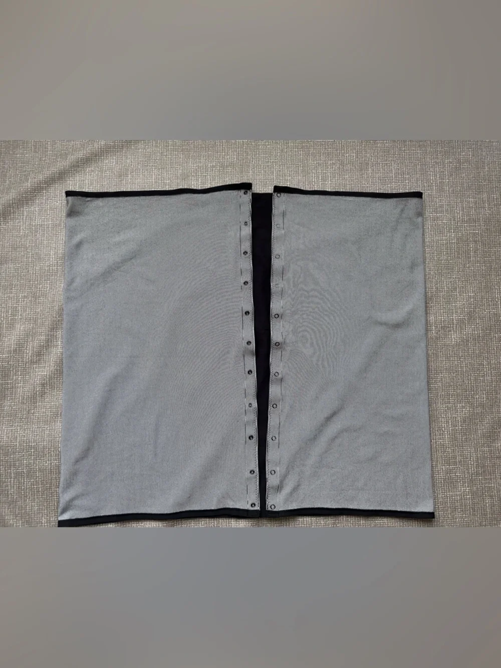 Lululemon Vinyasa Scarf Modal Heathered True Navy Reversible Snap Wrap